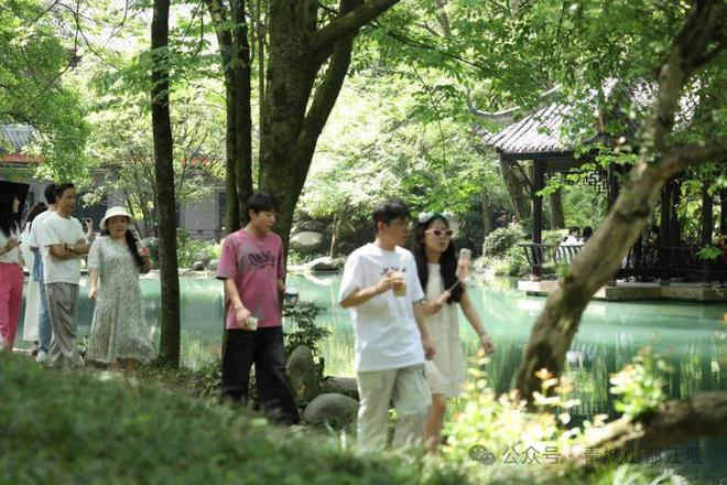 城山都江堰太火爆NPC白娘子被求合影到宕机AG真人游戏第一品牌顶流实锤！这个五一青(图24)